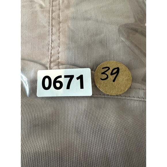 Khaki Pull On Joggers Woman's Size 10 pockets drawstring casual - Picture 12 of 13